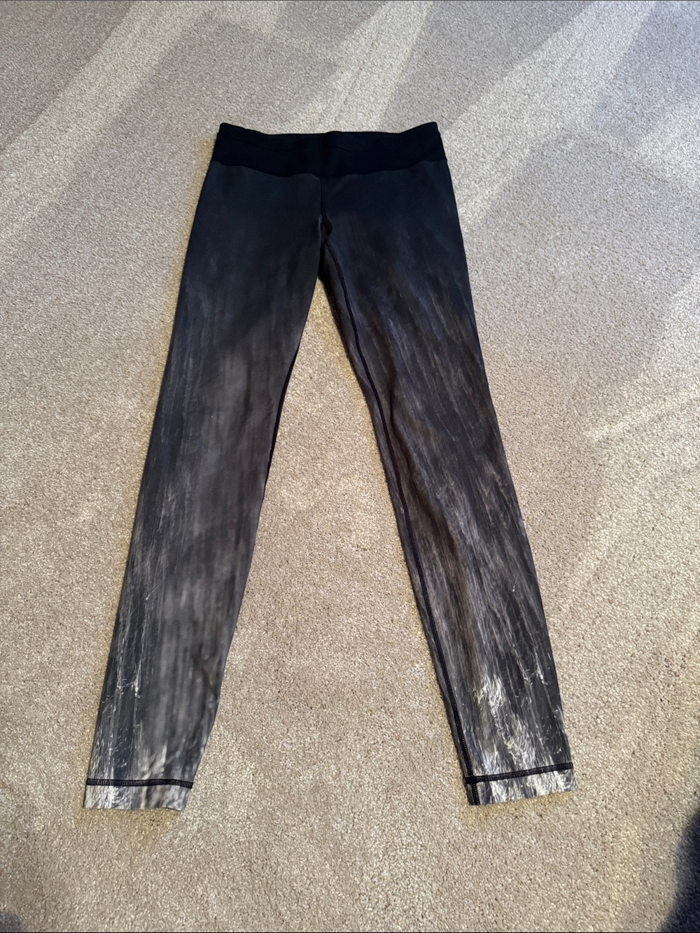 Under Armour Black Marbled Leggings